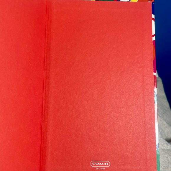 Coach Poppy C Pop Diary Journal-Brand New Blank Pages - Picture 4 of 6
